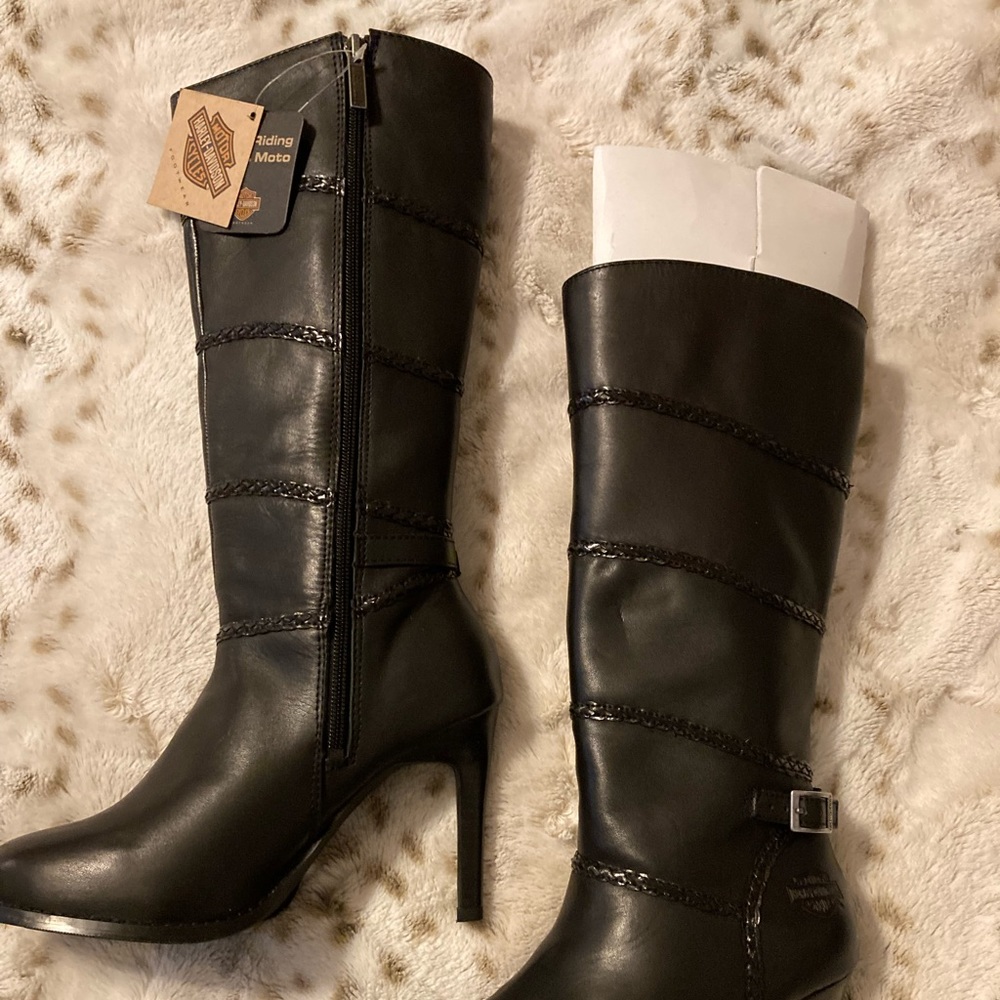 Anya Harley Davidson Dress Boots never worn
